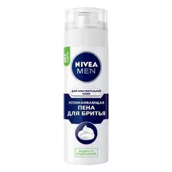 Sakgal syrmak üçin köpürjik Nivea Men "Rahatlandyryjy" duýgur deriler üçin 200 ml