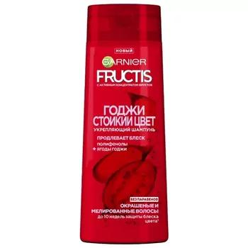 GARNIER Fructis şampun Godji Bek reňk Berkidiji Polifenolly we godji ir-iýmişli reňklenen we melirlenen saçlar üçin, 250 ml